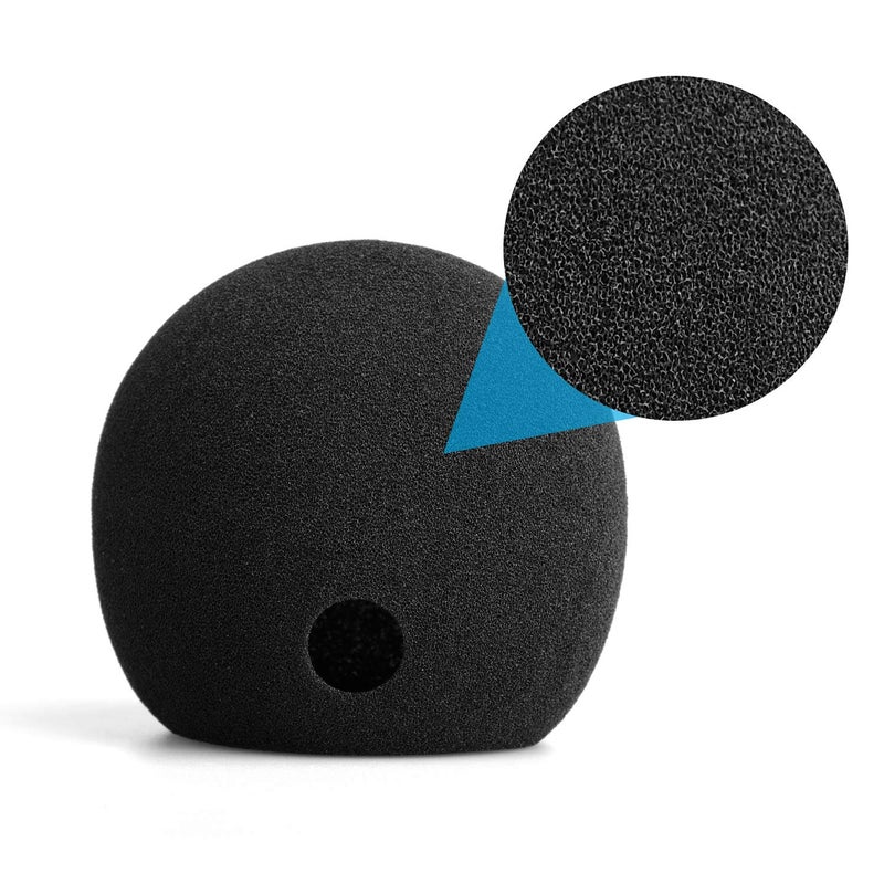 Chromlives Mic Foam Cover Compatible with Blue Snowball Ice,Pop Filfter Windscreen Cover Compatible with Blue Snowball - Image 2